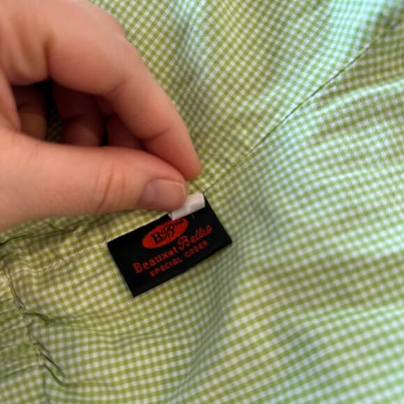 Beauxet Belles Reversible Gingham Cargo Pants - Size 1 - Picture 6 of 7